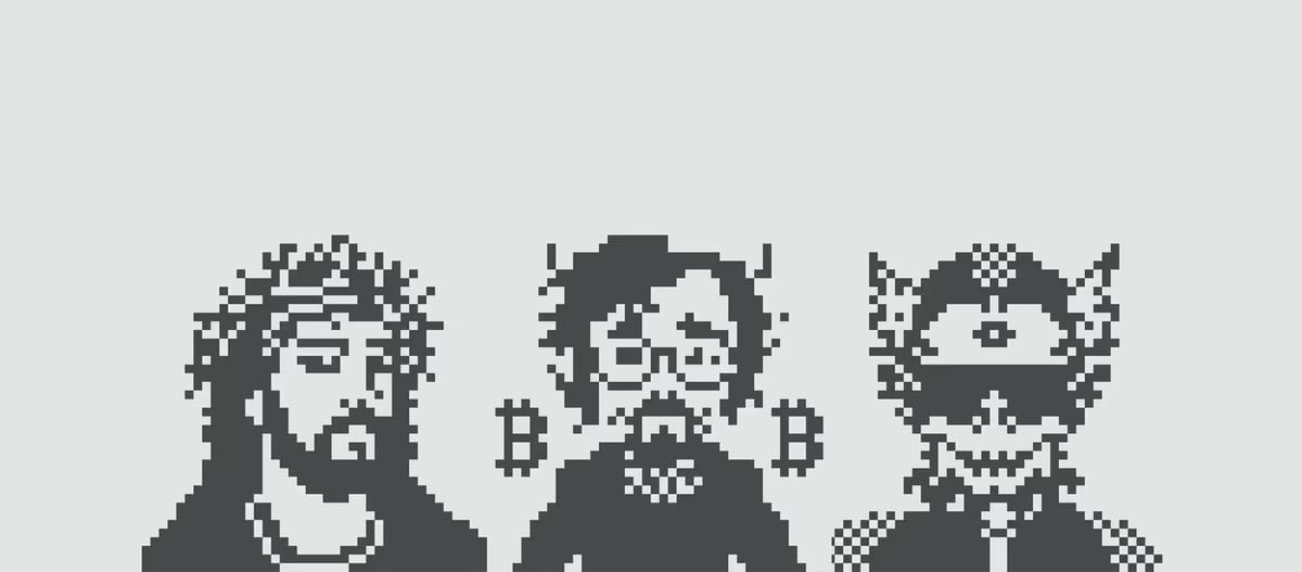 Normies collection cover art — grid of pixel creatures